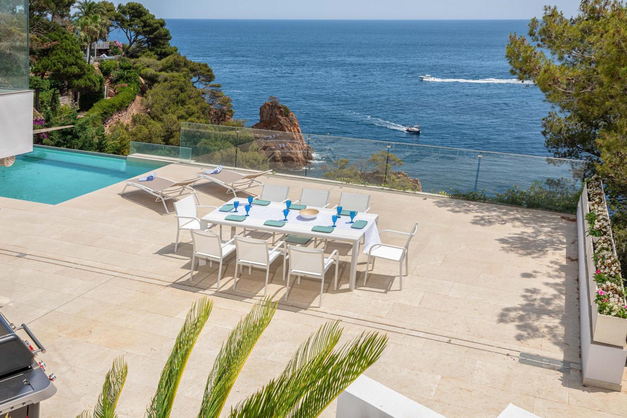 Villa Illa Blanca Тамариу Екстериор снимка